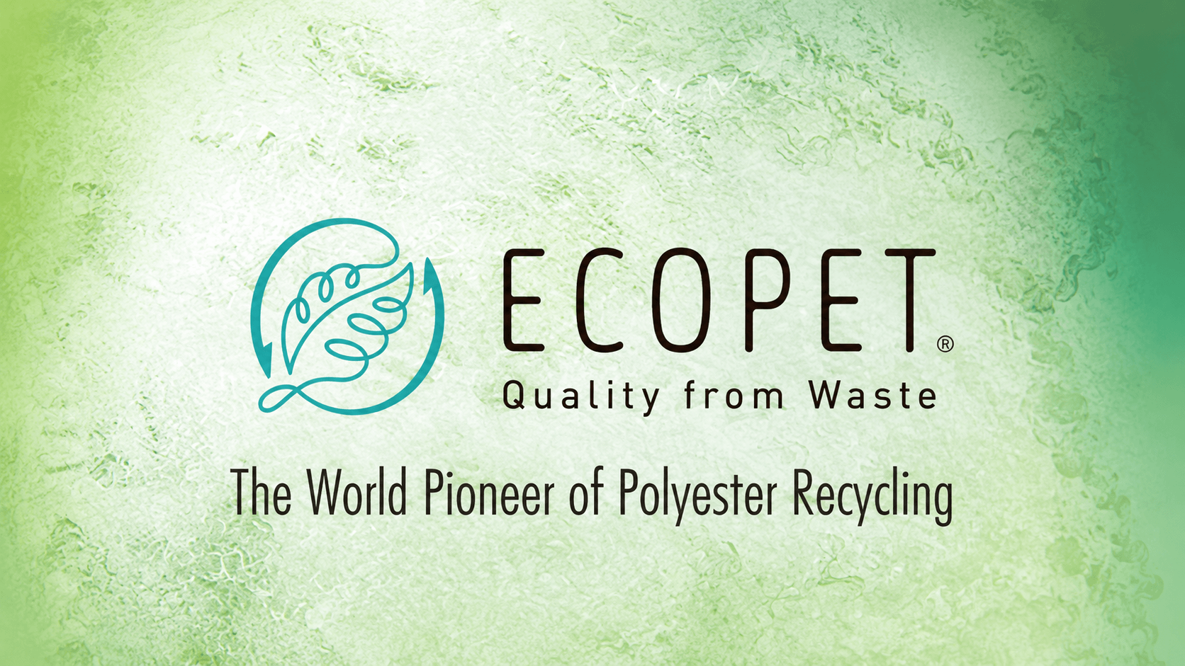 ECOPET recycled polyester fibers