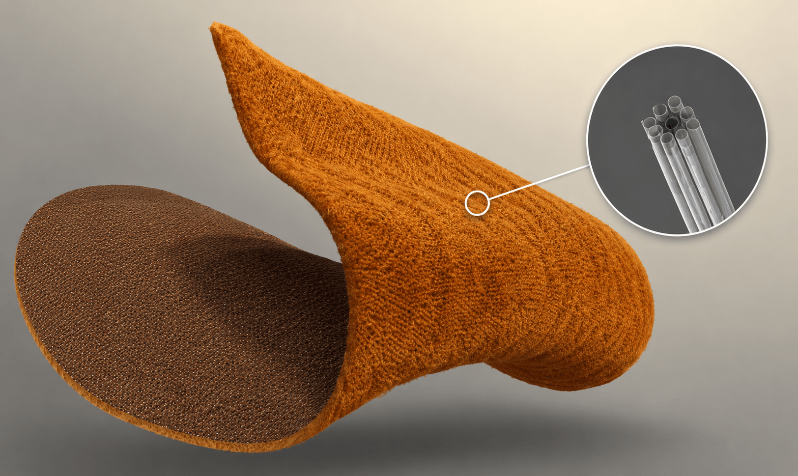 8-fin hollow filament